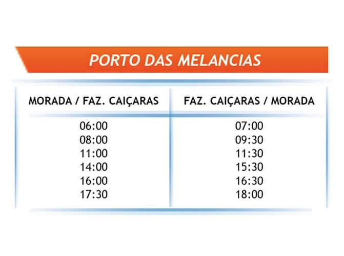 Horário Balsas em Morada Nova de Minas. Porto Novo, Porto das Melancias, Porto Extrema, Porto São Vicente, Porto Indaiá de Cima, Porto Indaiá de Baixo