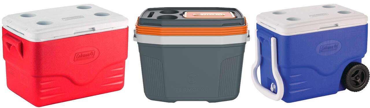 Caixa térmica: Como escolher o tipo e modelo ideal para sua pescaria 11 diferentes tipos de caixas térmicas